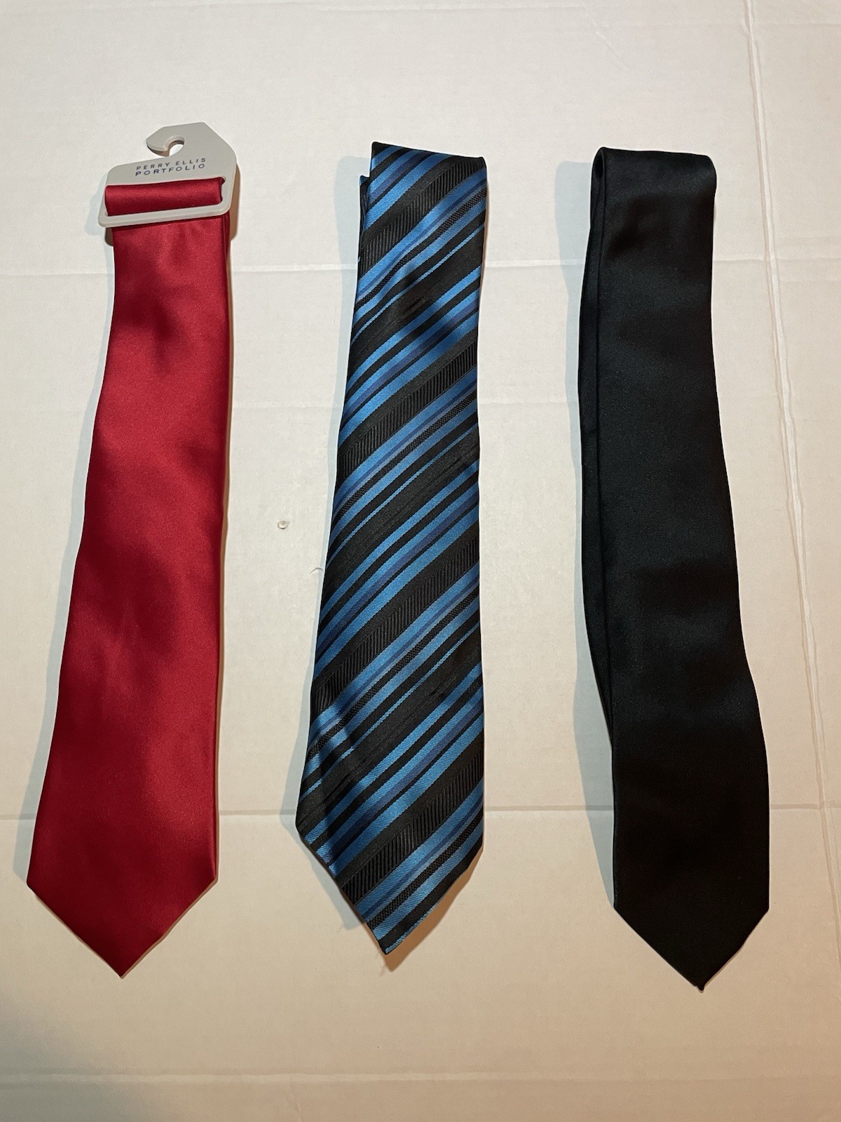 Perry Ellis Portfolio, George Martin, George 3pc Men’s Silk Striped Ties