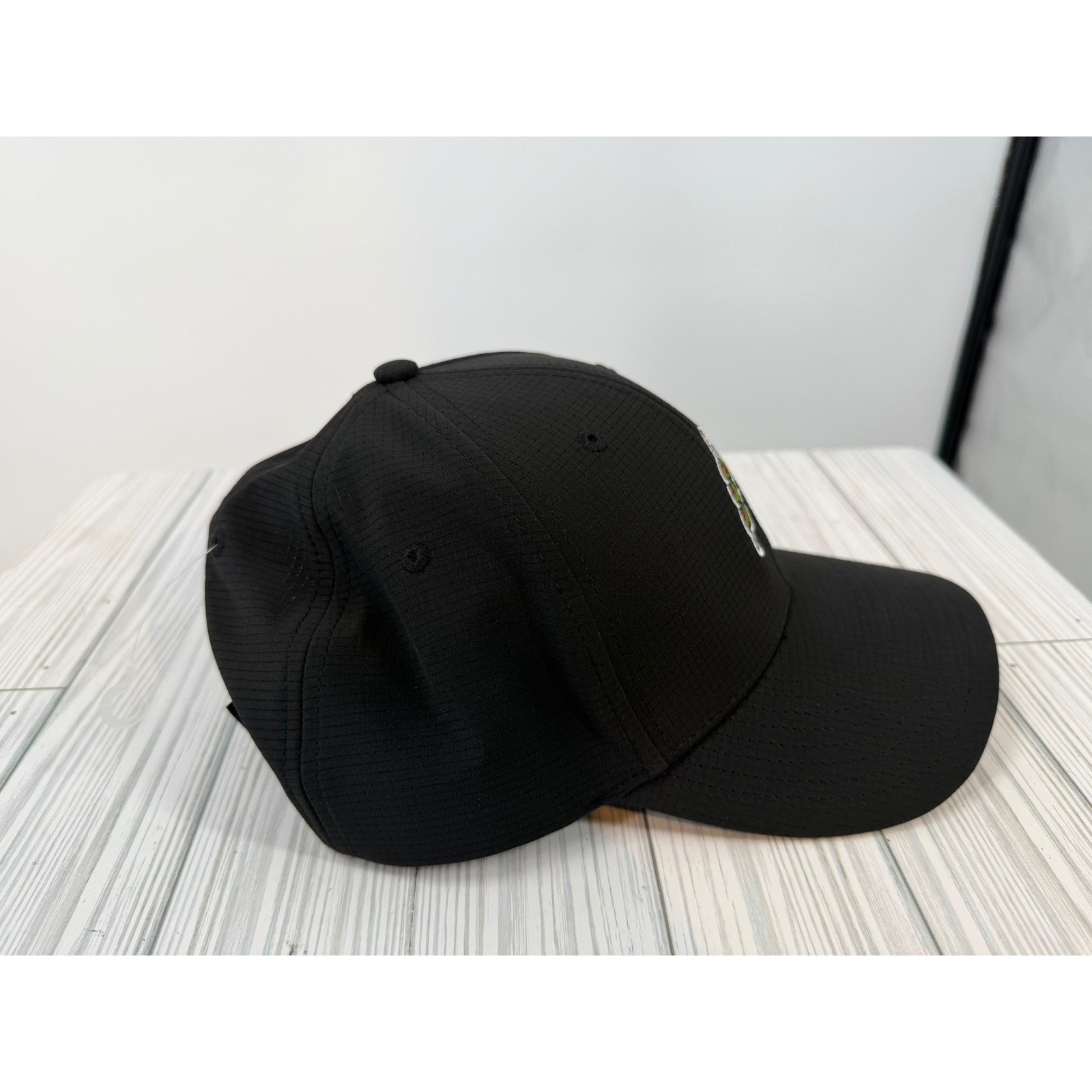Waggle Golf Extra Dirty Performance Dad Hat Black Martini Olive Adjustable Cap