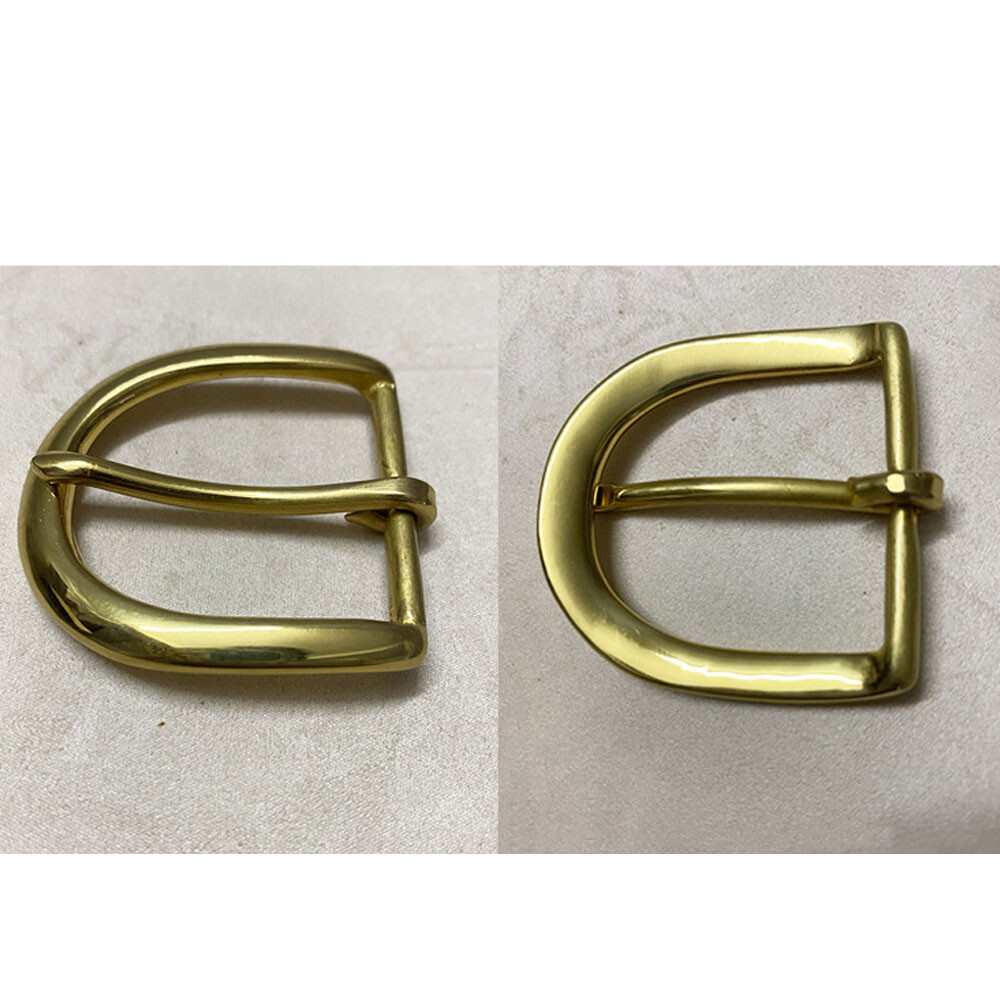 Fit for 1-1/2″ Solid Pure Brass Belt Buckle – Classic D style USA SELLER
