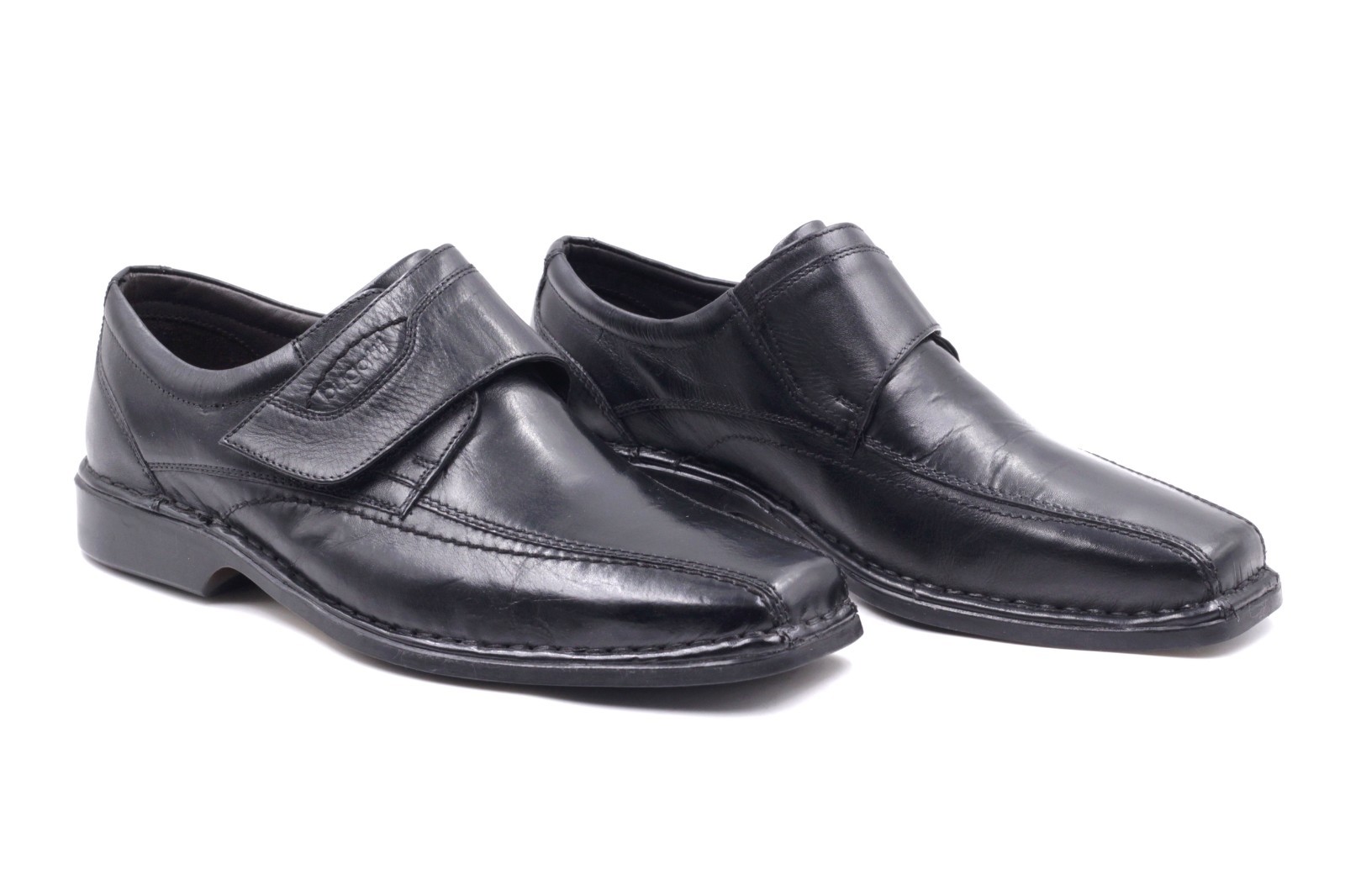 Bugatti men’s loafers EUR 40 black genuine leather New