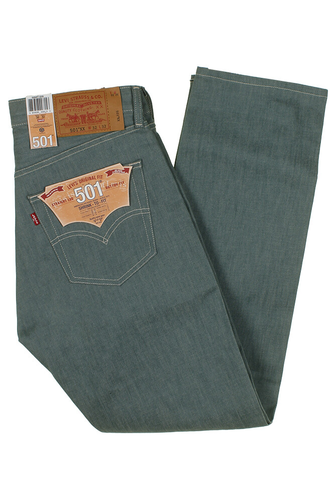 Levi’s Men’s 501 Original Shrink Fit to Button Fly Denim Jeans
