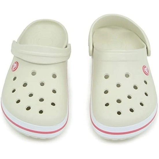 Crocs Unisex Crocband Clog Beige Casual Slip On Comfort Sandals Crocs Crocband