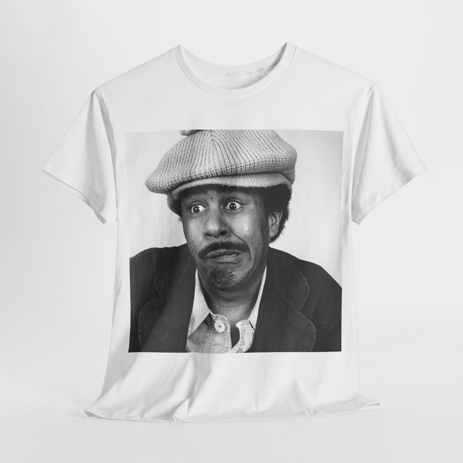 Richard Pryor T-shirt vintage Gillis Superbad comedy funny retro Heavy Cotton