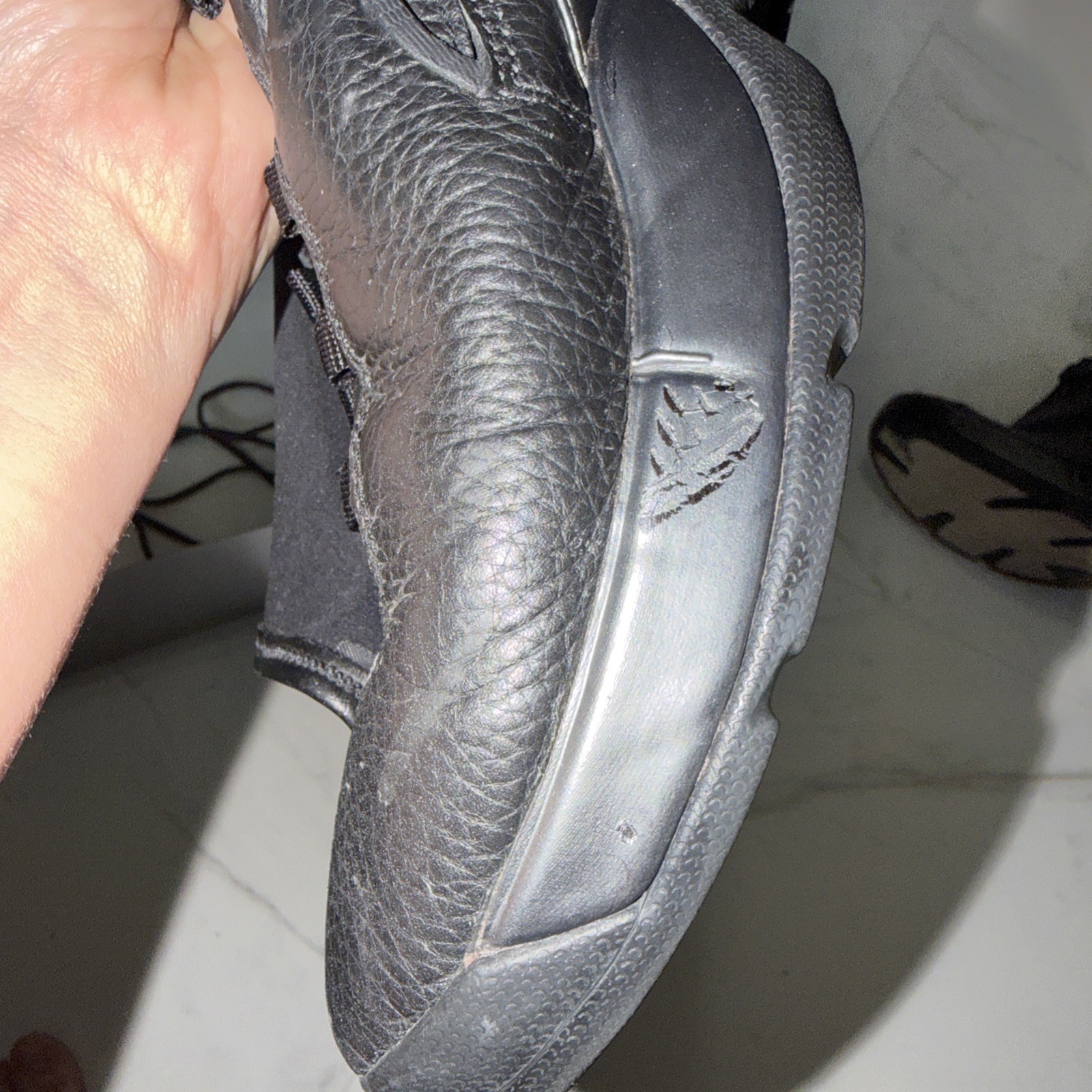 Air Jordan Jumpman Team J Black / Grey SIZE 12