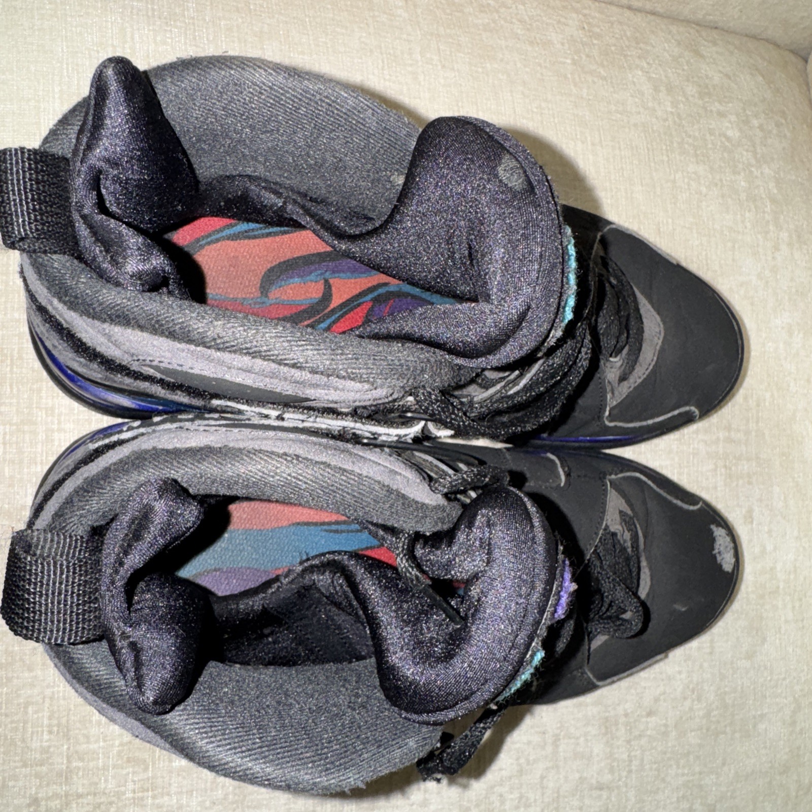 Size 9 – Jordan 8 Retro Aqua 2015 Sneakers Shoes Basketball
