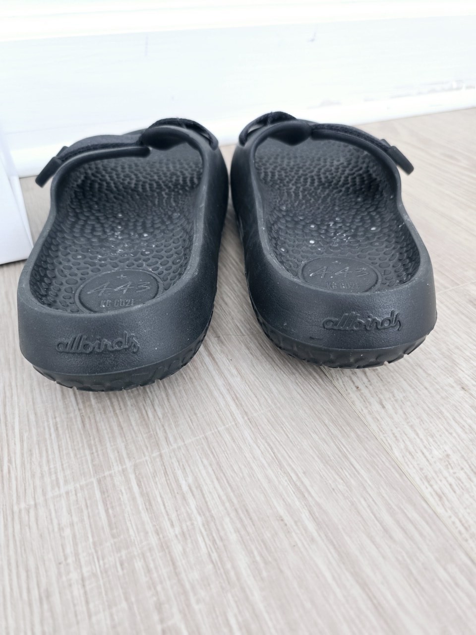 Allbirds Sugar Sliders Slides Slip On Black Sandals Womens 12 – Mens Size 10