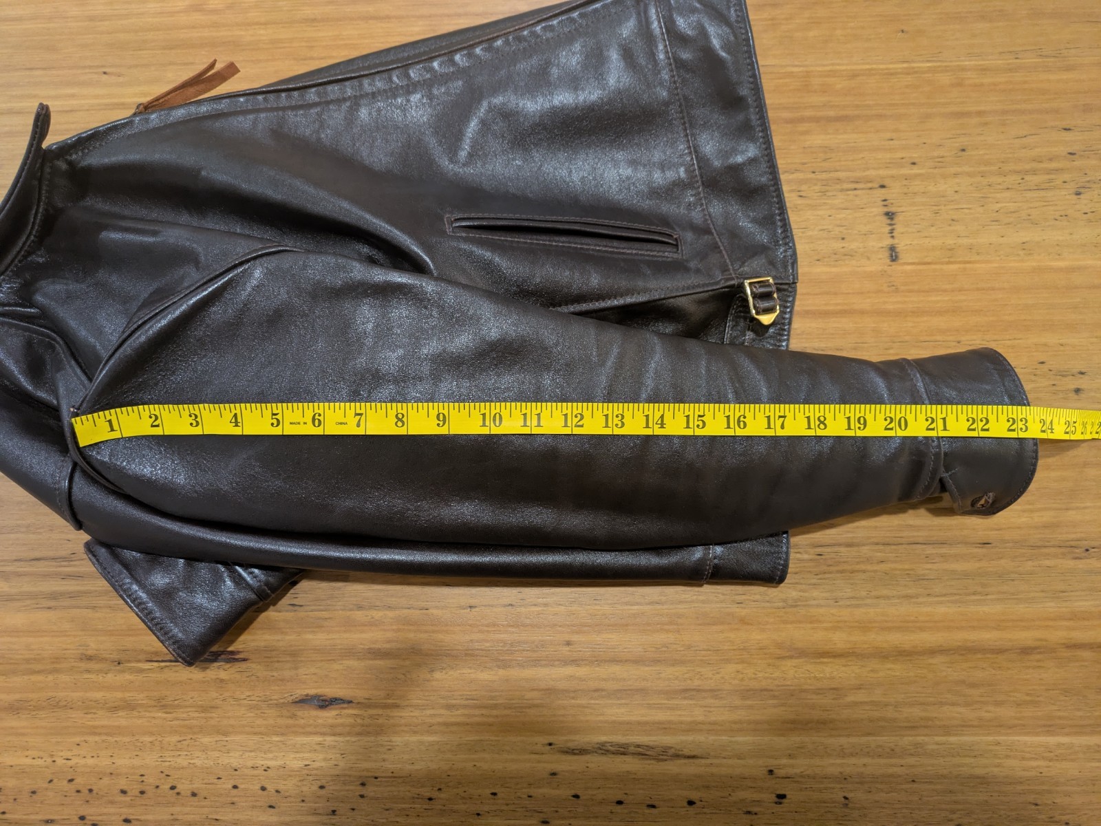 Aero Leather Premier 1930s Highwayman – Size 38 – Jerky Seal Horsehide