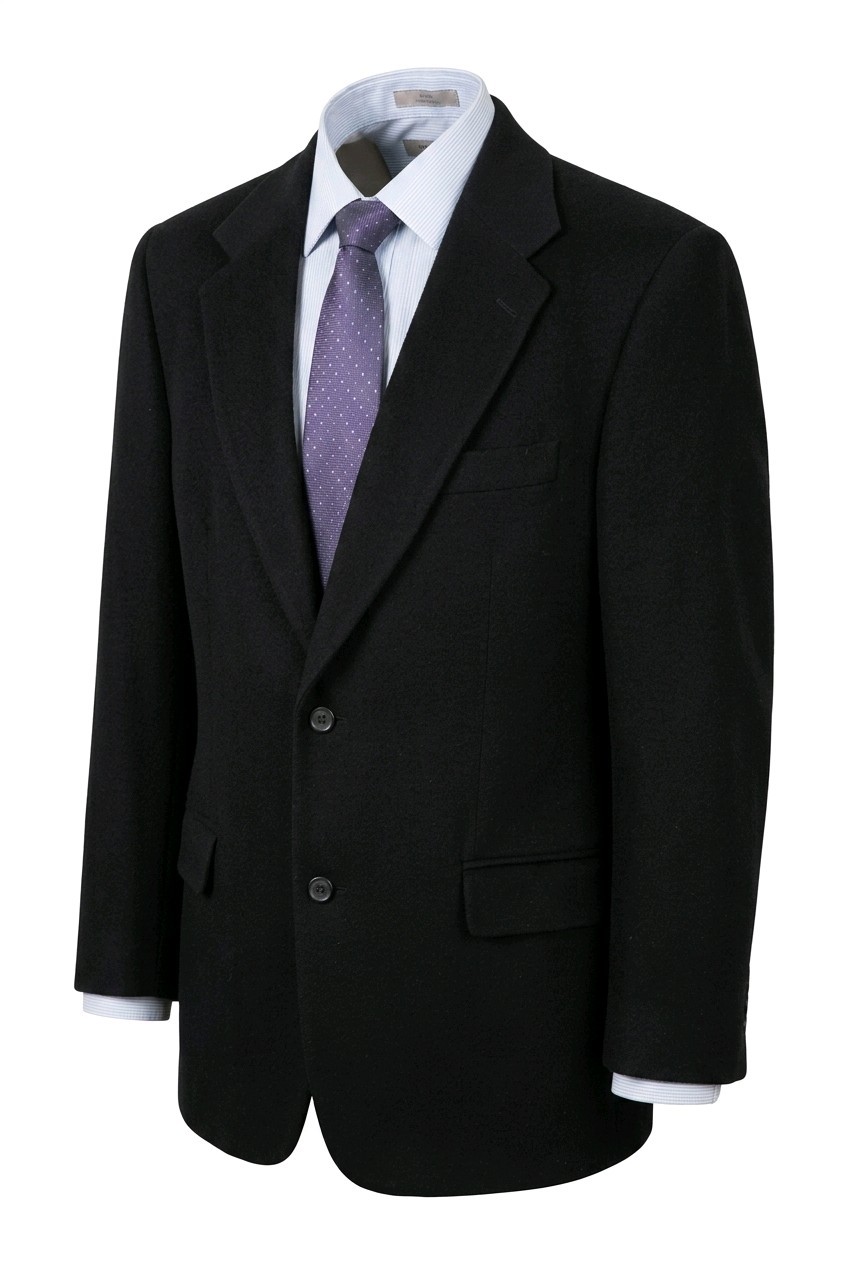 Tailors Row By Deansgate Blazer Mens 42 Black Pure Camel Hair Sport Coat Jacket