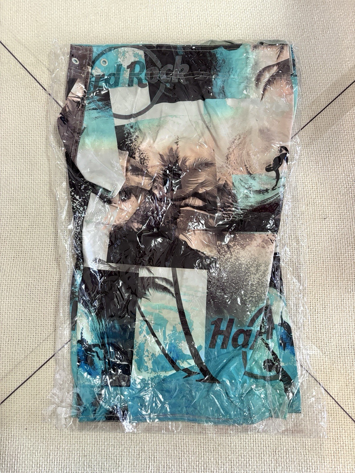 Hard Rock Cafe Board Shorts Mens 36 Surf Swim Trunks NWT Beach Vibe Superior￼
