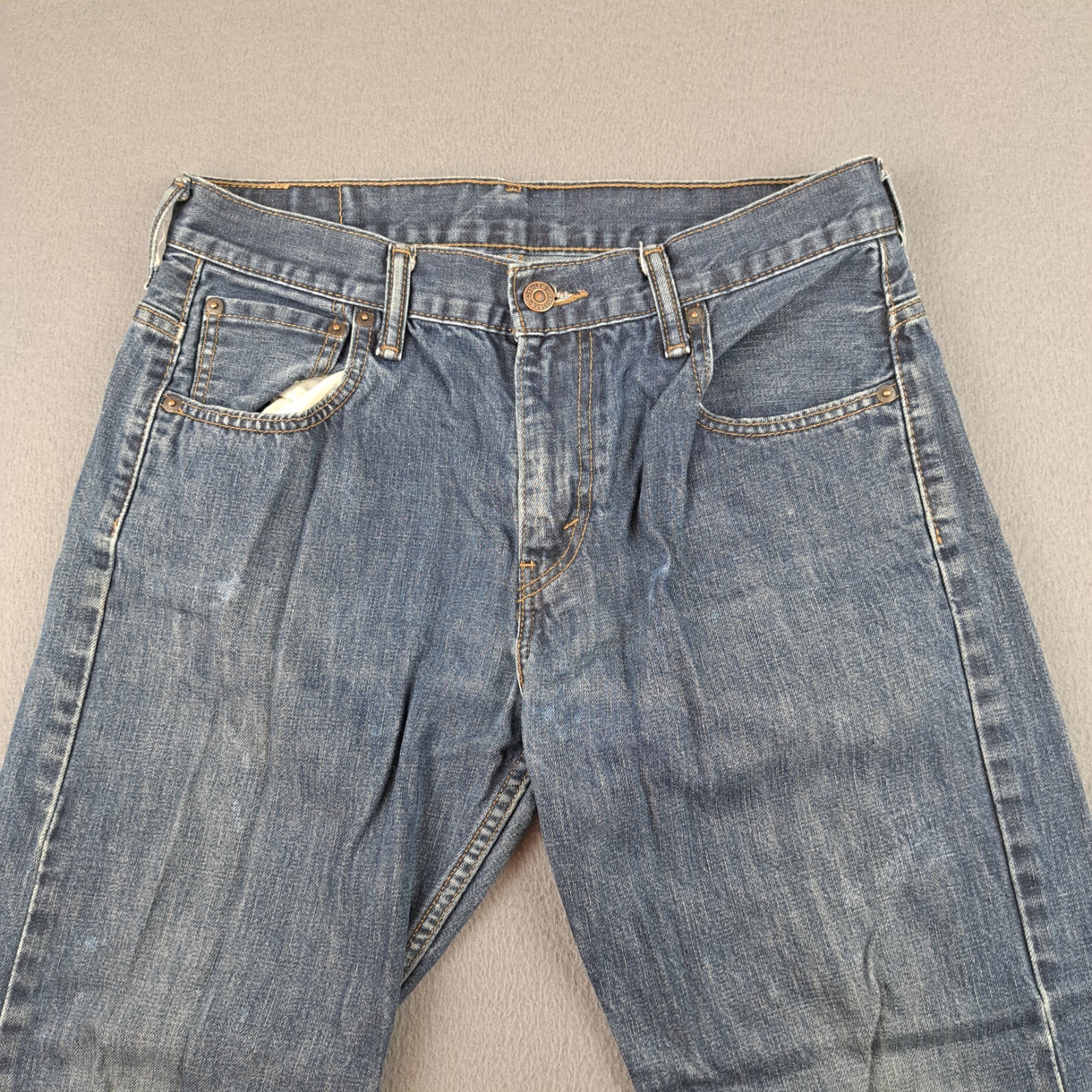 Levi’s 569 Loose Straight Denim Jeans Men’s 30×30 (Fits 30X28) Distressed