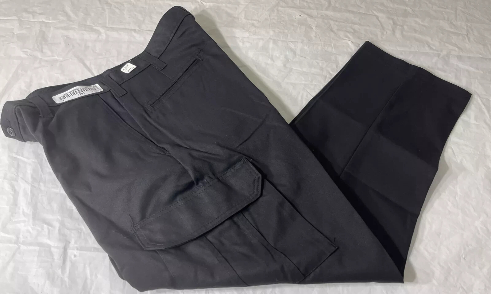 New Cintas 270-33 Mens Size 32X30 ComfortFlex Gray Cargo Uniform Work Pant !