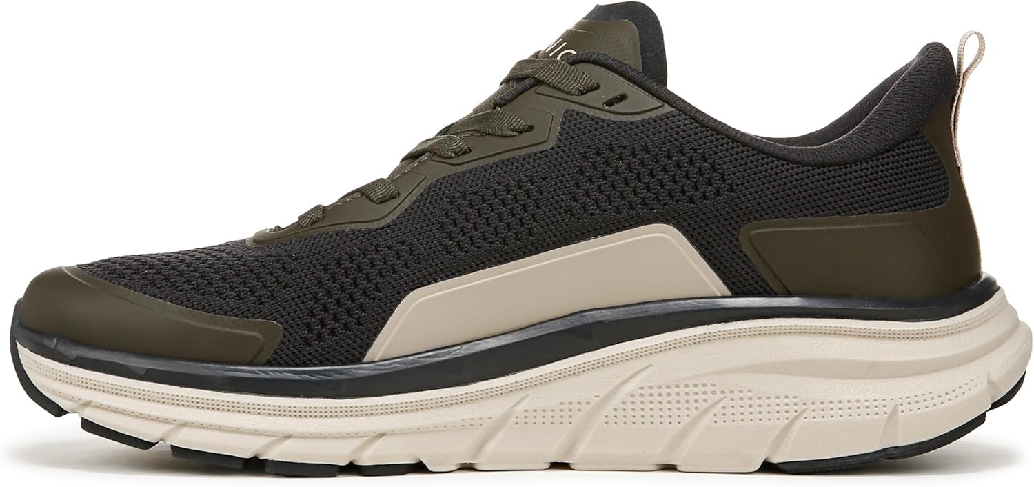 Vionic Men’s Walk Max Phantom Grey Dark Khaki Sneakers NW/OB 12.5W