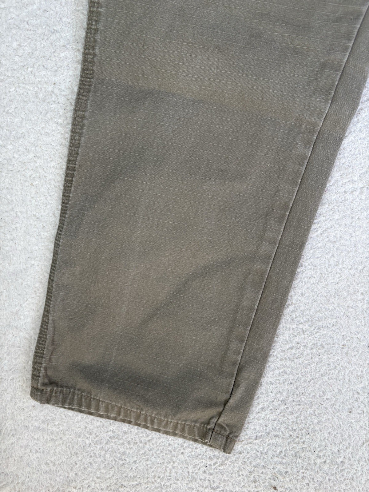 Wrangler Riggs Workwear Carpenter Pants Mens 31×30 Ripstop Canvas Hammer Loop