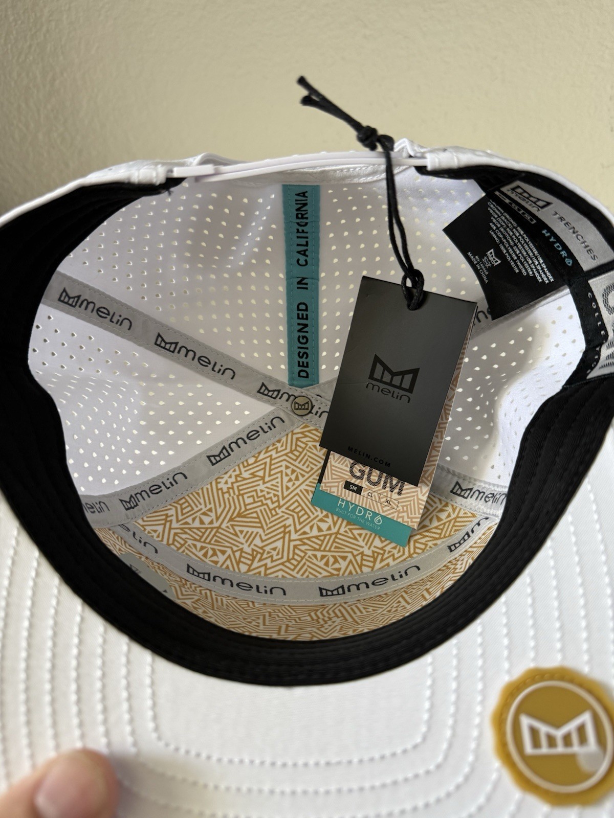 Melin Trenches Hat White/Gum