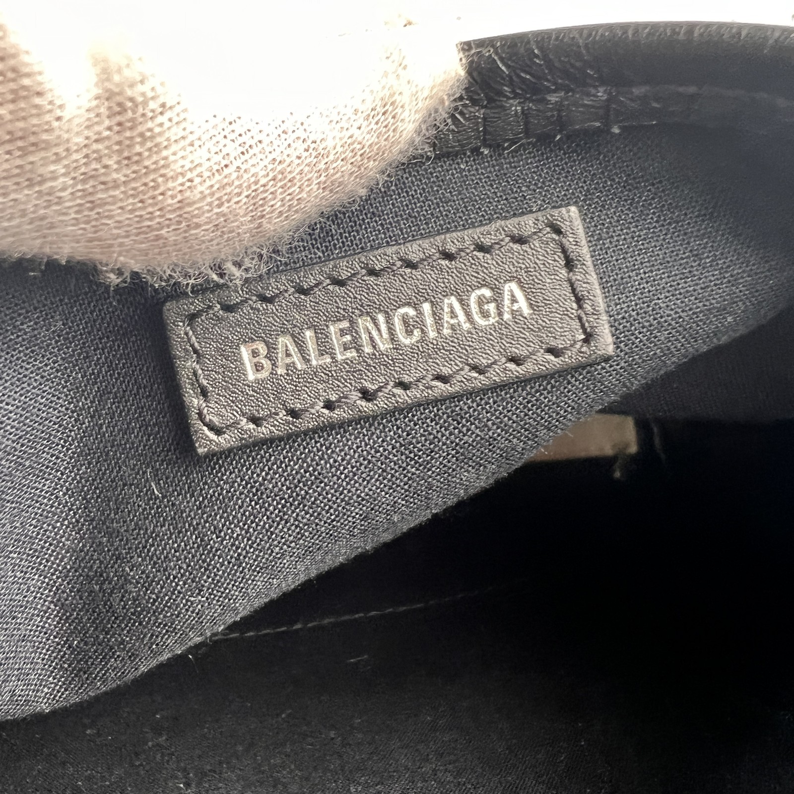 BALENCIAGA Tote Bag White A-13640