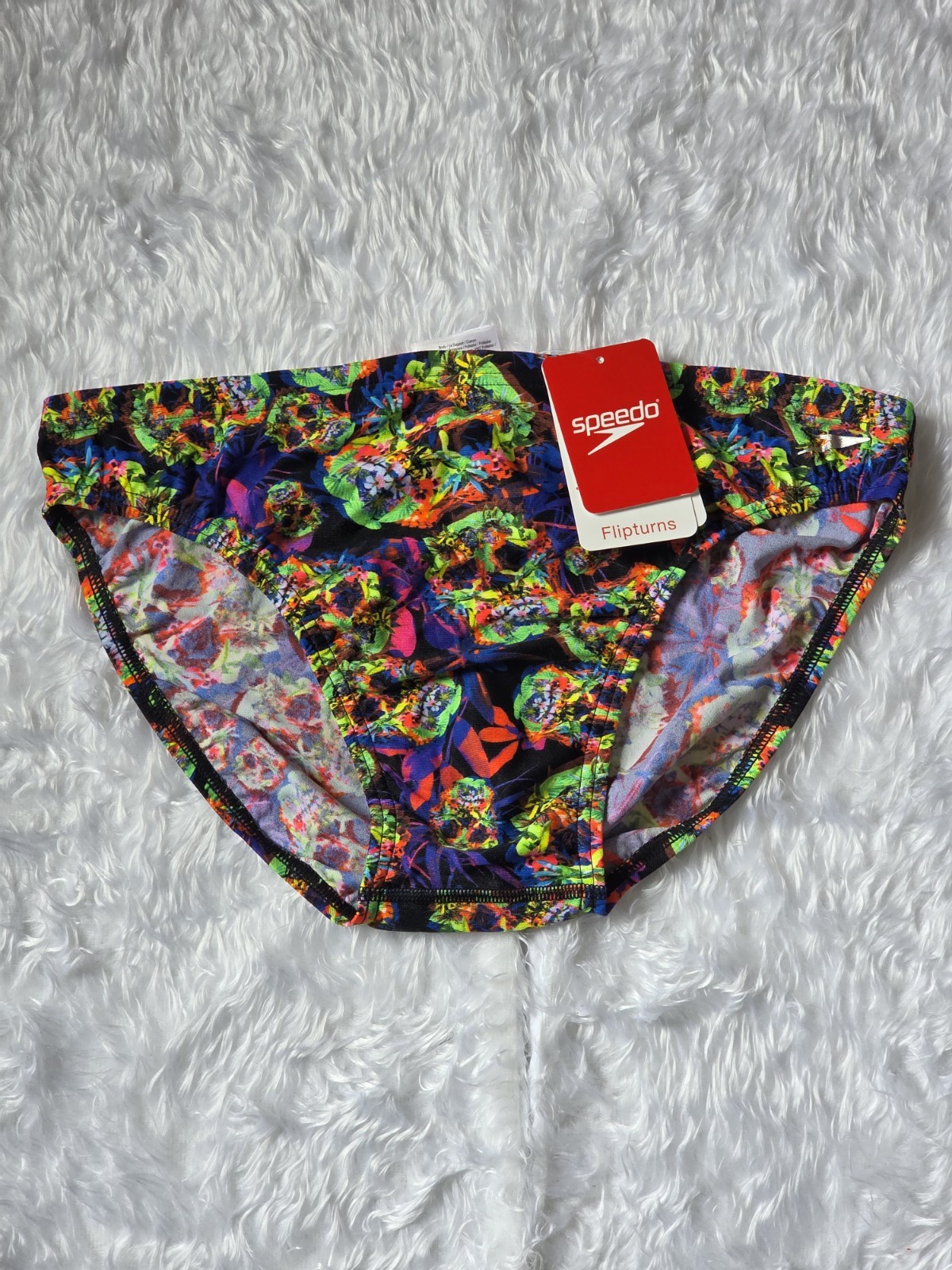 Men’s Speedo Vintage Swim Brief 5cm Flipturns RRP £30