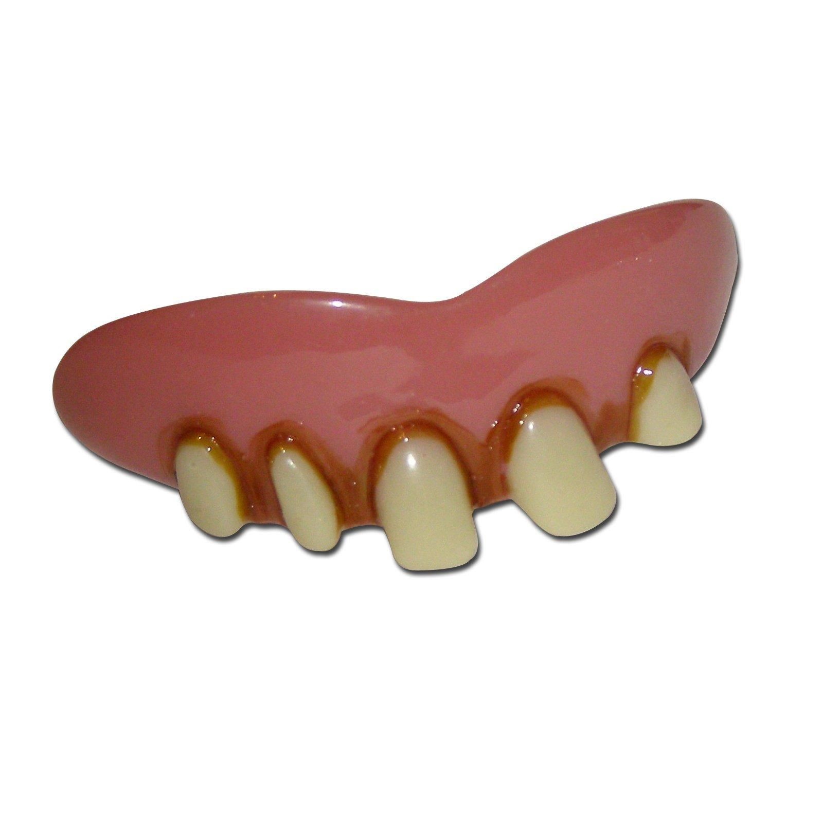 False Stained Teeth Rotten Hillbilly Hobo Costume Origianl Billy Bob Novelty