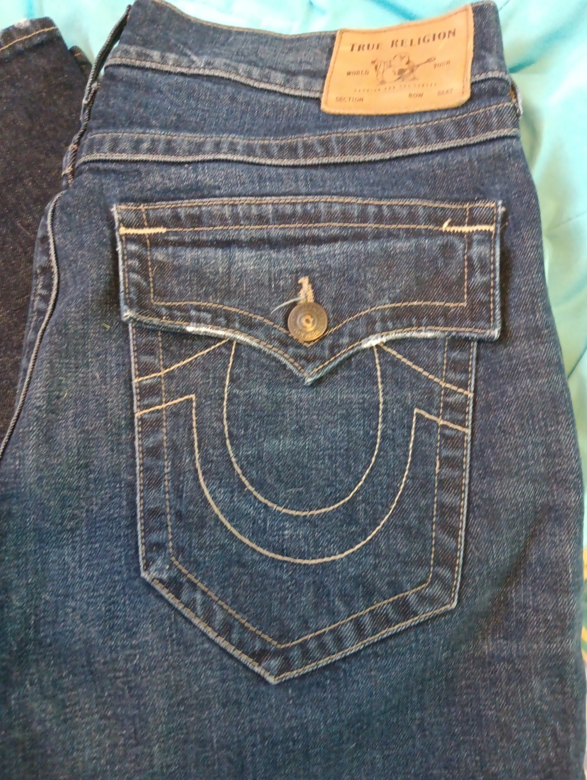 true religion jeans ricky relaxed straight 36