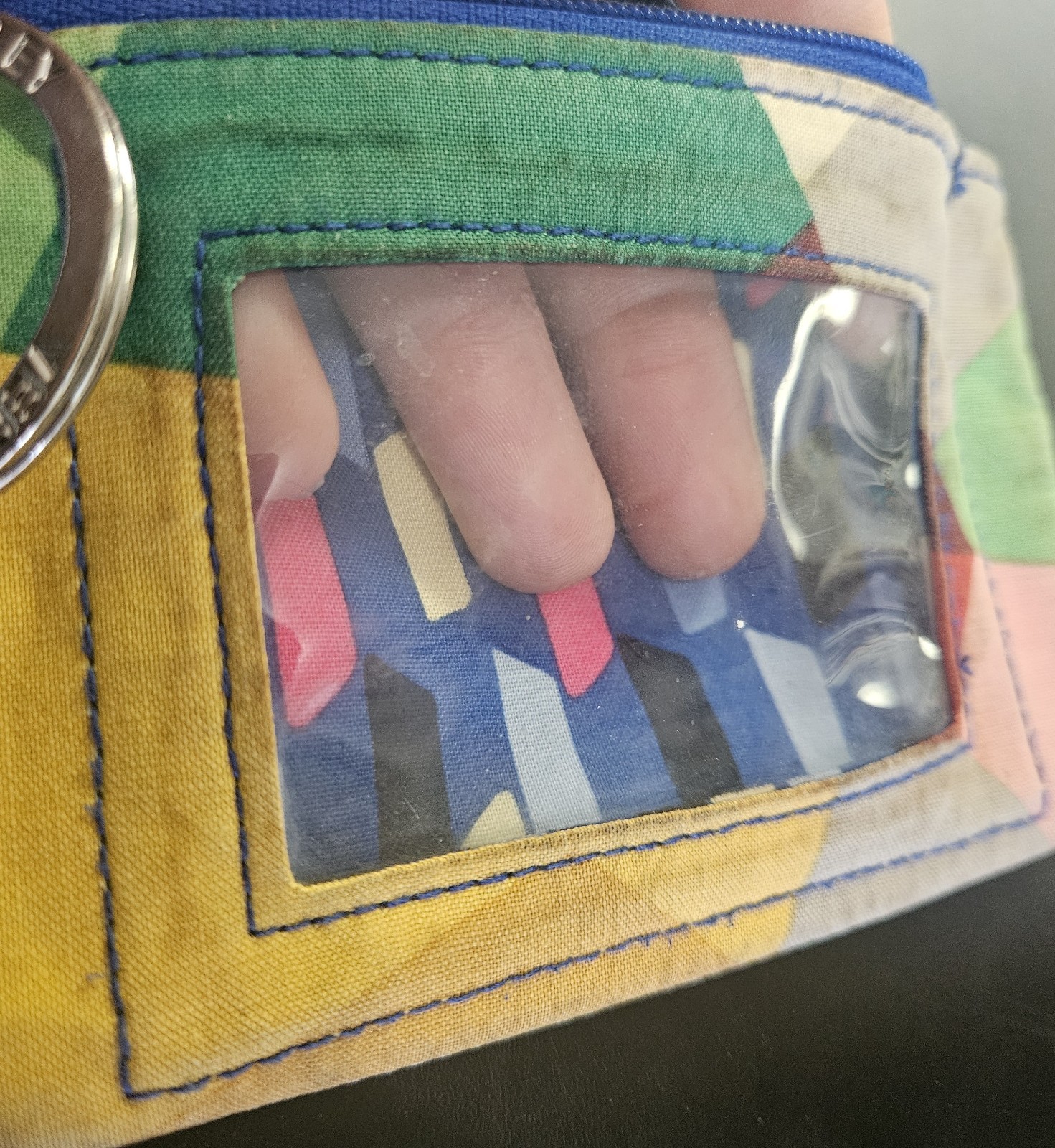 Vera Bradley Zip ID Case Coin Purse