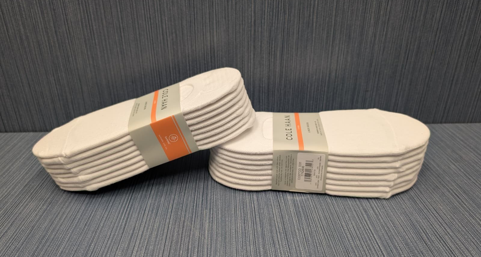 Cole Haan Women’s Size 4-10 White Liner Socks 16 Pairs