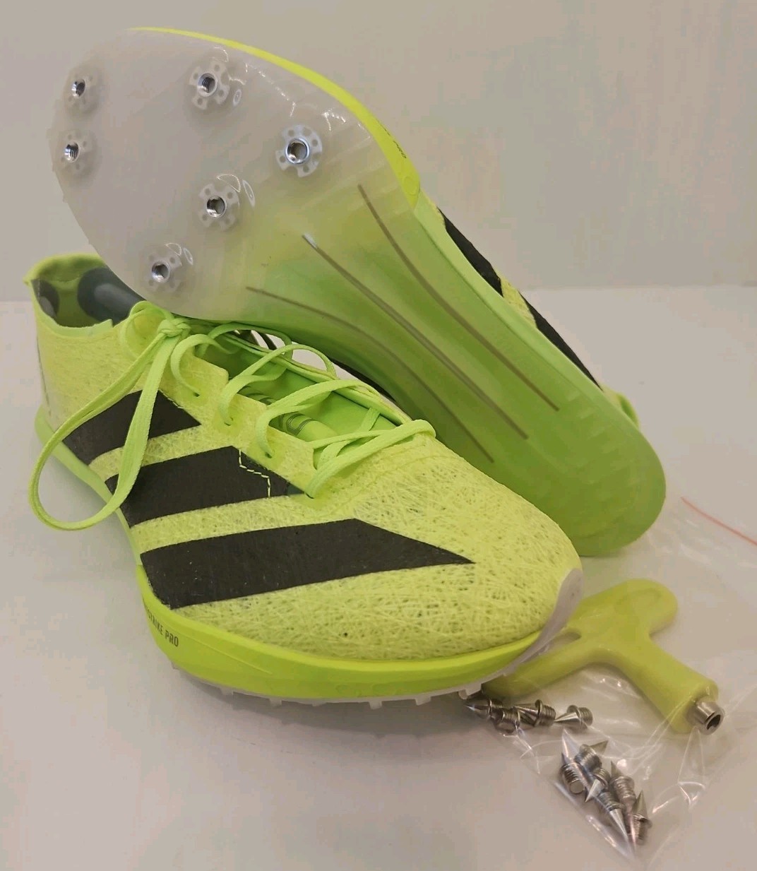 adidas Adizero Prime SP 3 Strung Lucid Green Men’s 7.5 Women’s 8.5 IH5800 New