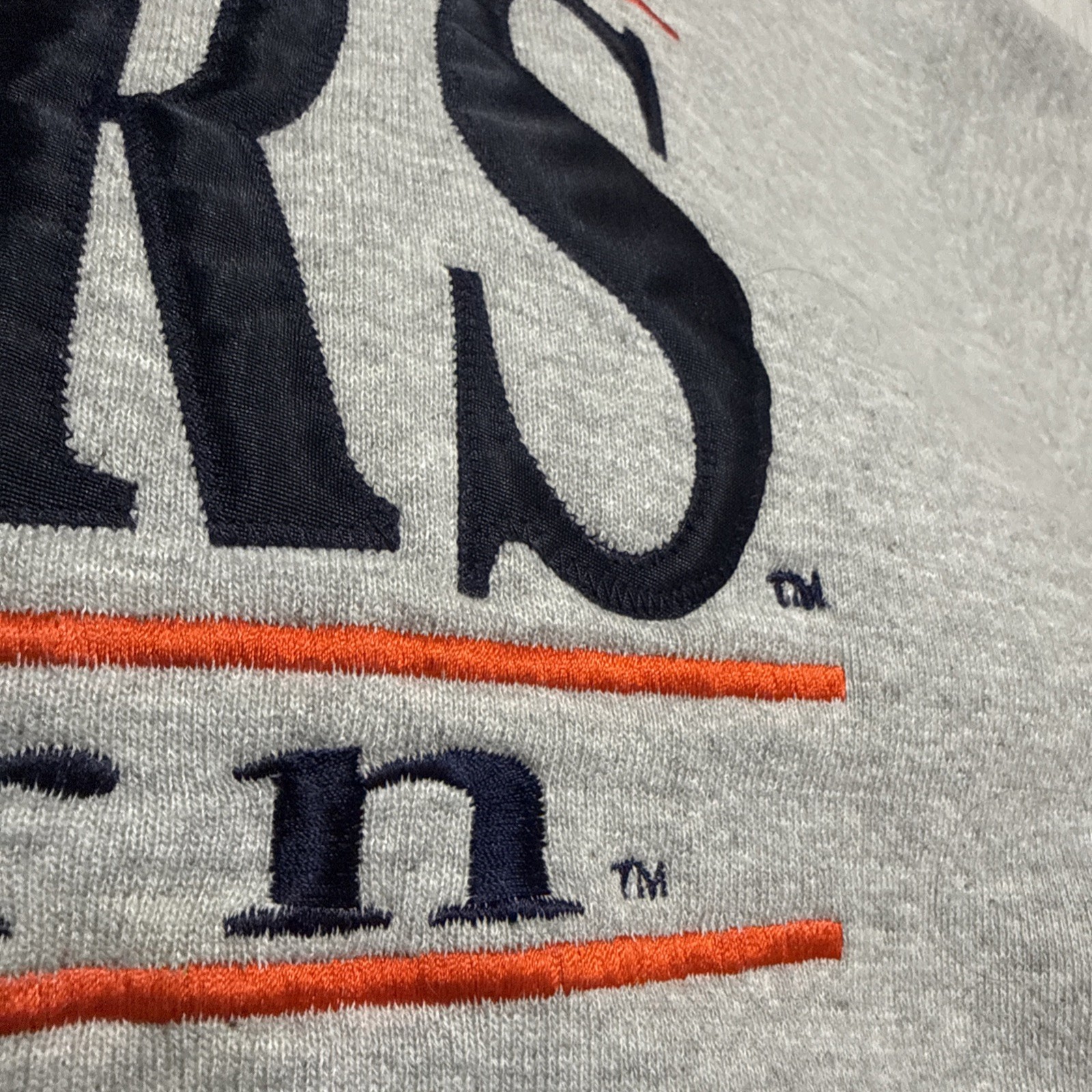 Vintage 90s Russell Athletic Auburn Tigers Crewneck Sweatshirt Mens L Gray USA