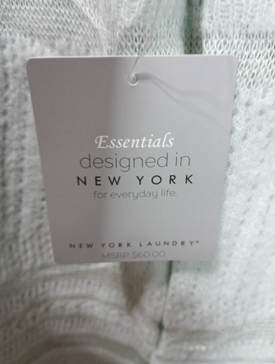 New York Laundry Essentials Women’s Large Sweater Acrylic Wool Nylon New