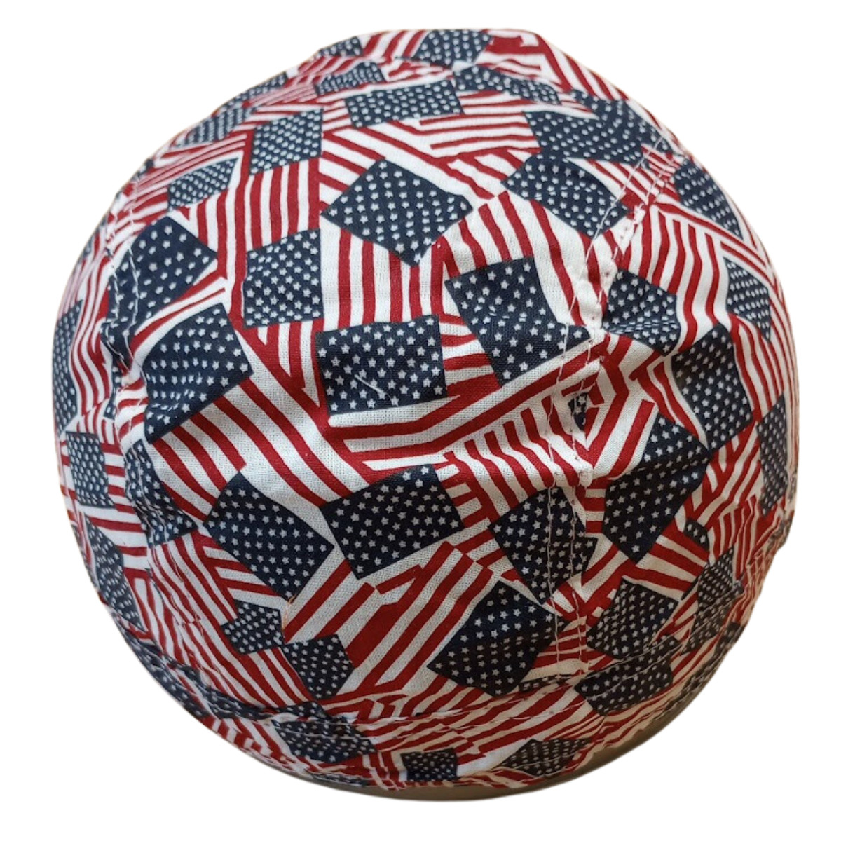 American Flag Durag Skull Cap US Head Wrap Biker Motorcycle Do Bandana Dew Rag
