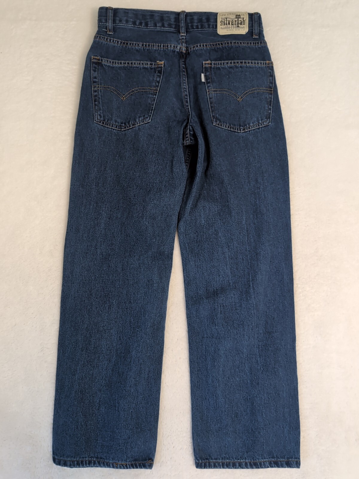 Levi’s Silvertab Jeans Womens 18 29×31(29″) Regular Blue Stay Loose Baggy Denim.