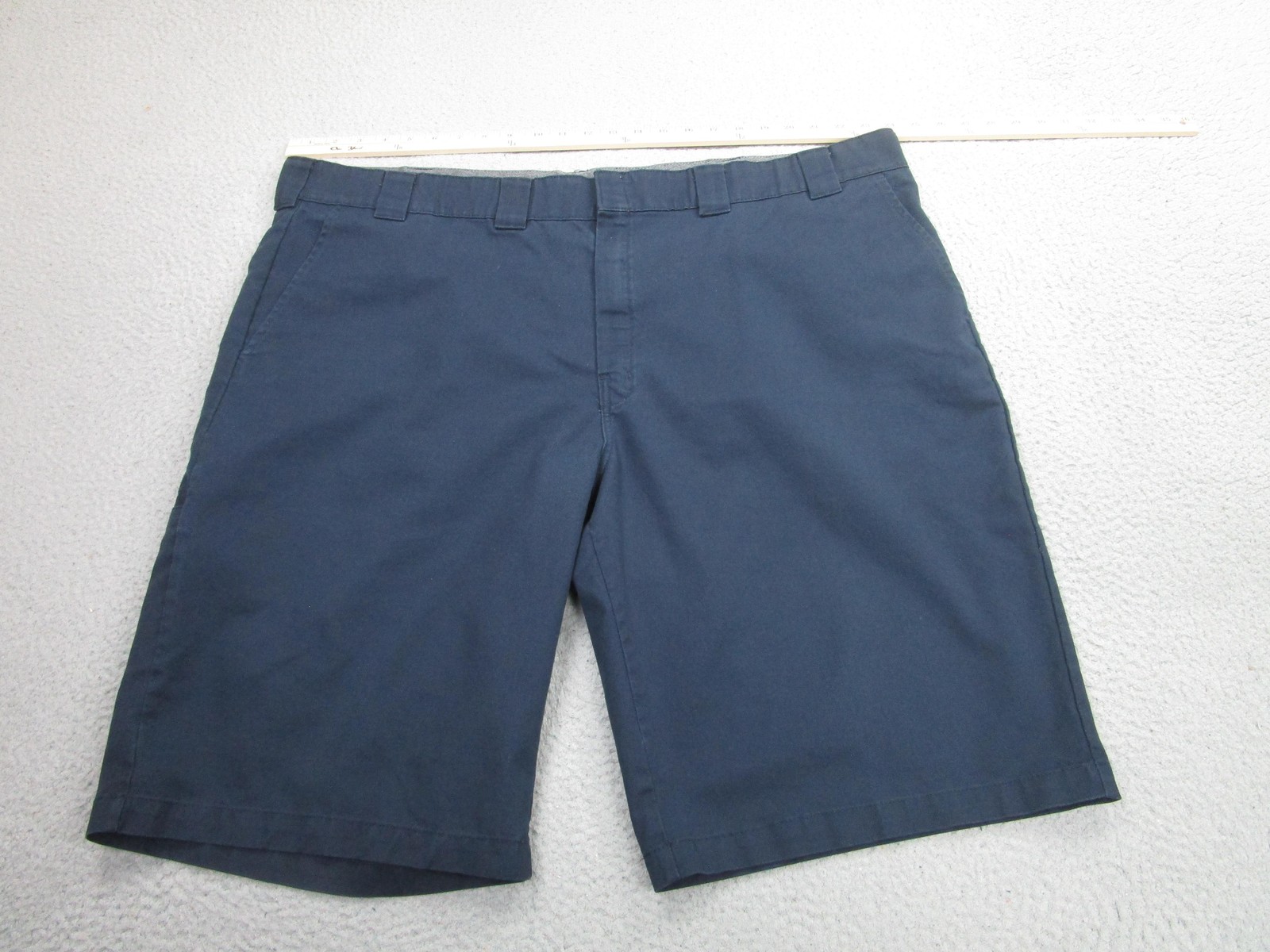 Dickies Temp IQ Flex Shorts Mens 48 Navy Cooling Work Chino Performance Stretch