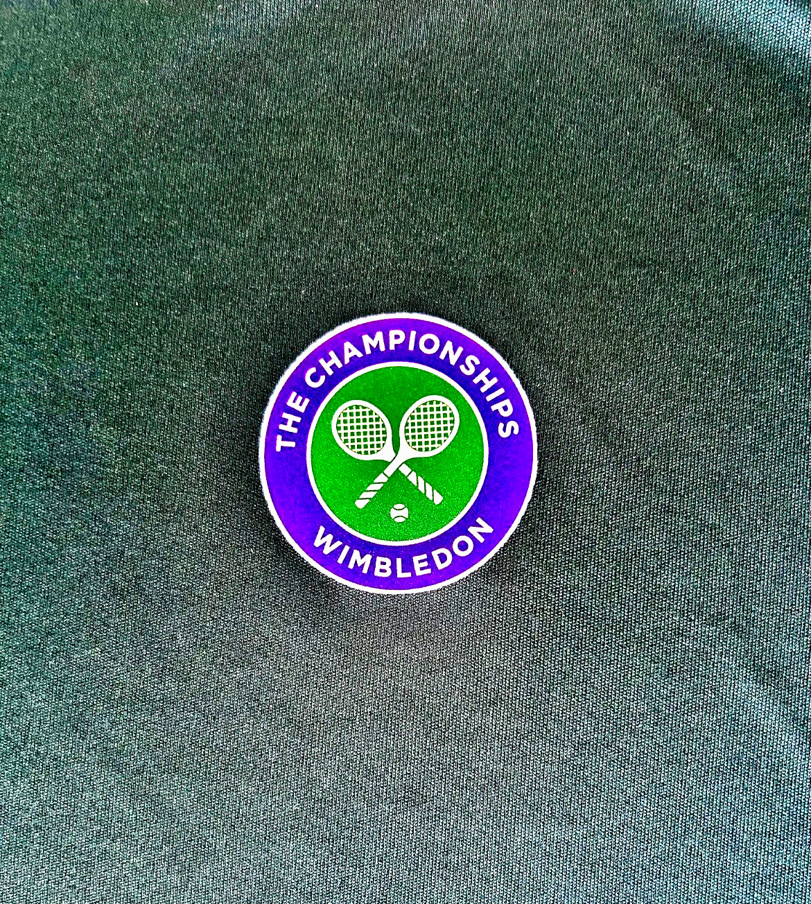 Wimbledon Logo Dark Green SS T’s 3.8-OZ, UPF50 100% Poly Dry-Fit / Limited Run