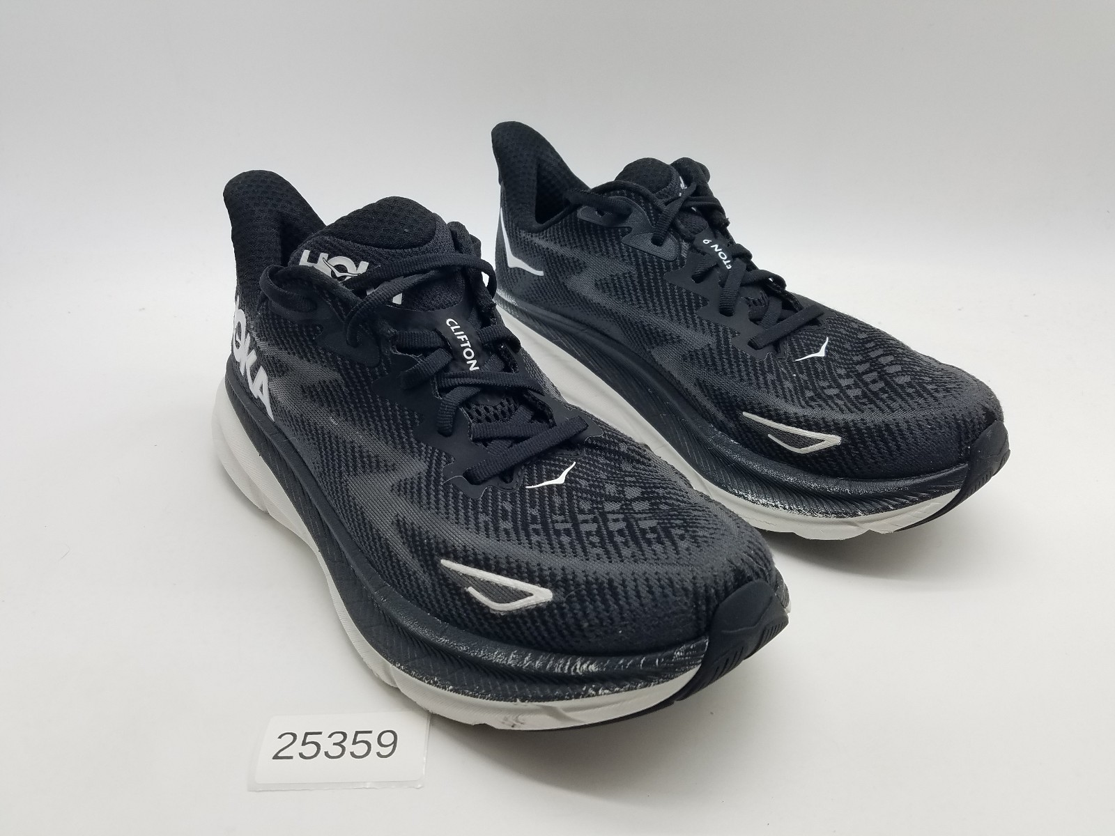 Hoka One One Clifton 9 Men’s Size 9 D (Medium) Running Shoes Black