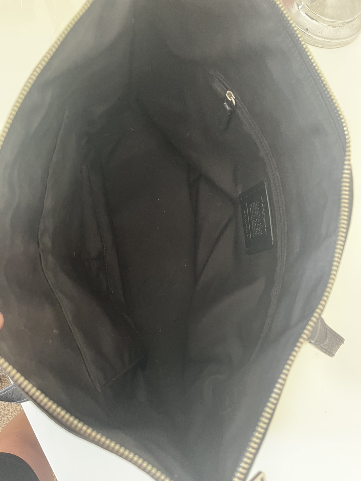 Coach Gallery Tote Shoulder Bag – Black