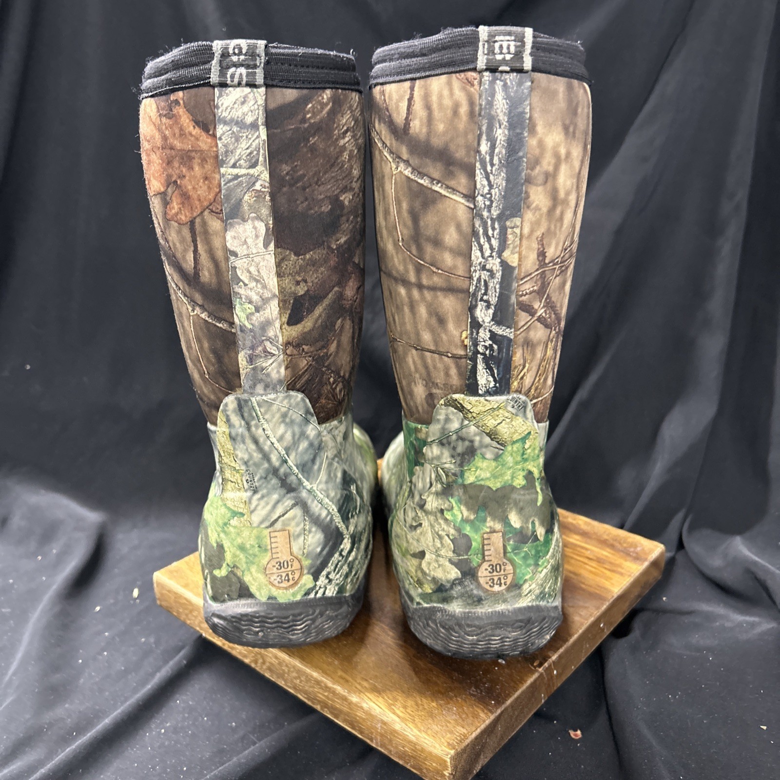 Bogs Kids 11 Classic High Rain Snow Camo Boots. Rated -30 Below
