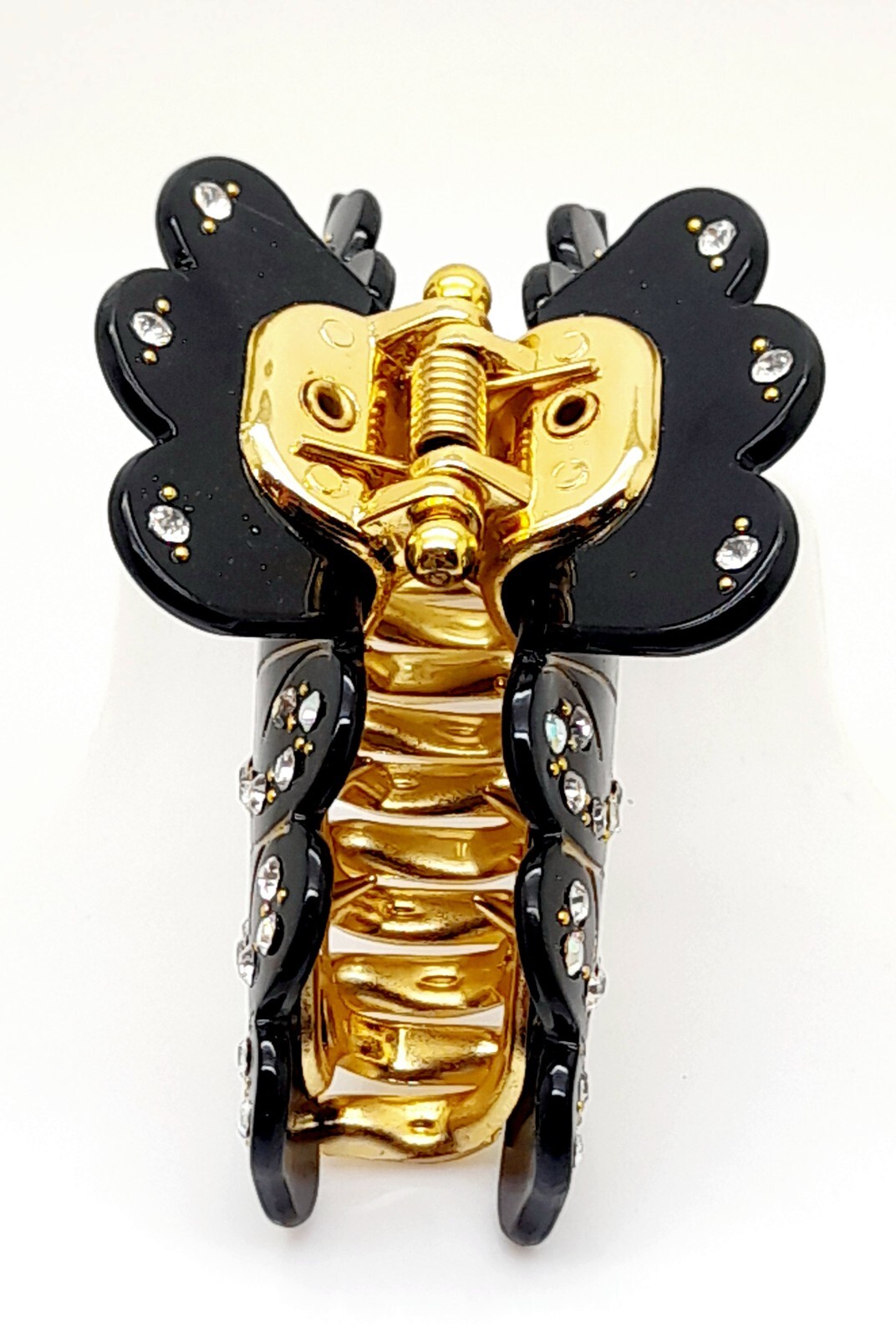 large size with rhinestone black Acrylic Claw Clip hair accessory Gift item