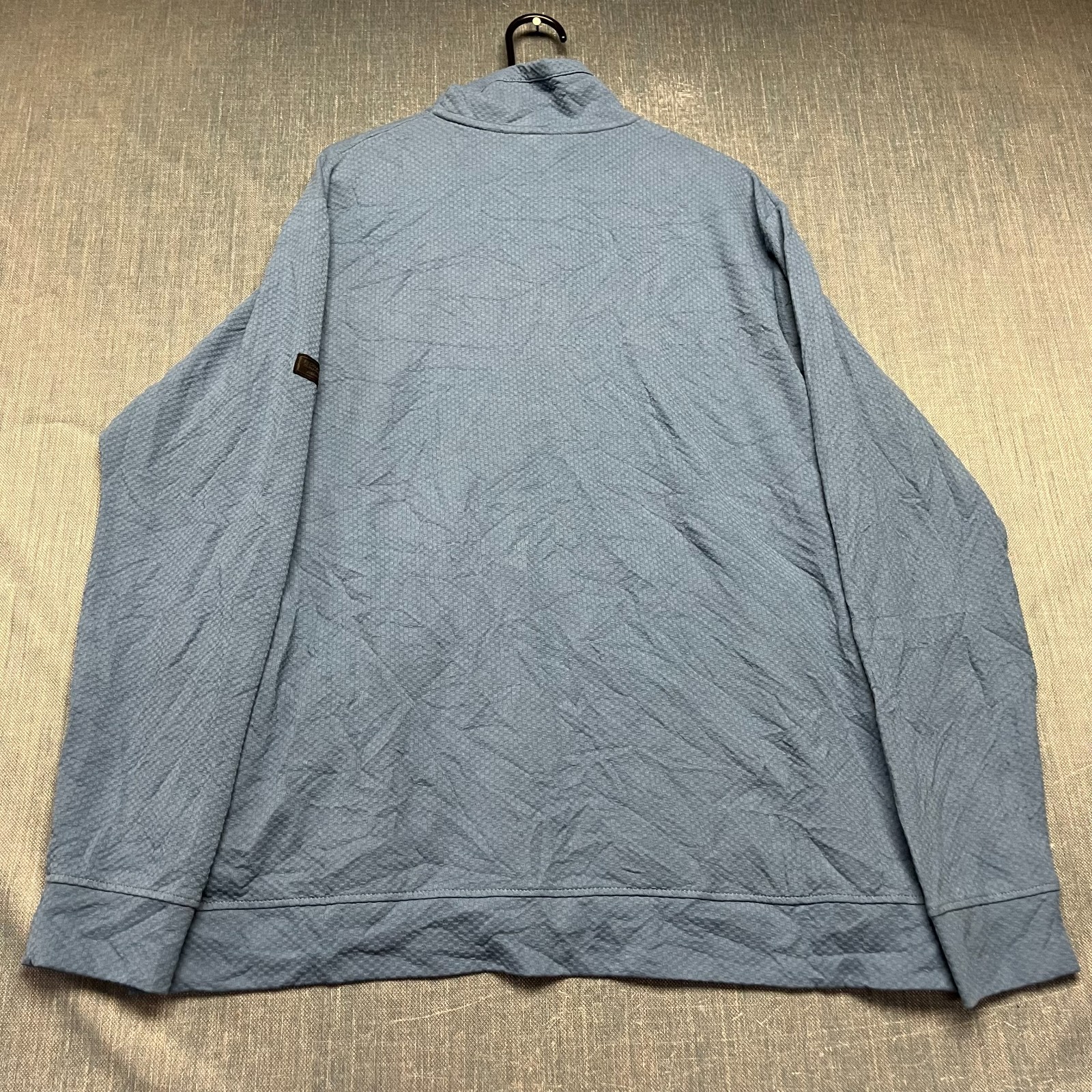 Regatta Great Outdoors Men’s Jacket Size XXL Blue Full Zip Textured Waffle Knit