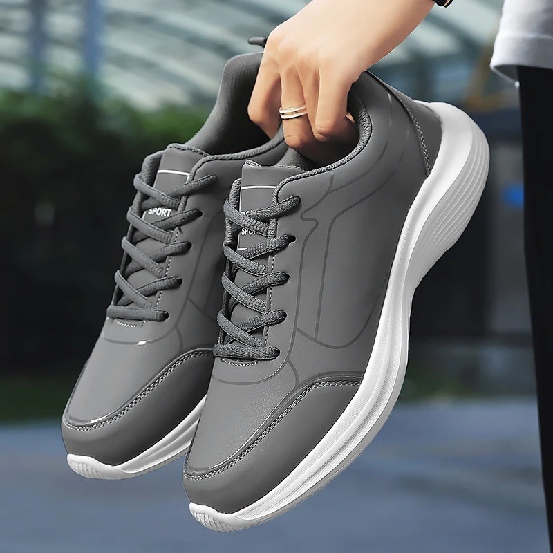 Men Running Shoes Winter Warm Breathable Anti Slip Lightweight Casual Sneakers