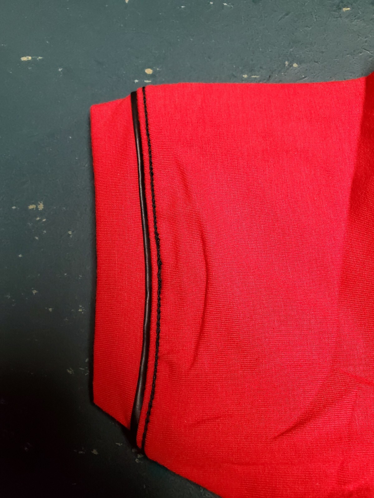 Men’s Bucheli Slim Fit Red Cotton/Lycra Stretch Fashion Tee Free Ship
