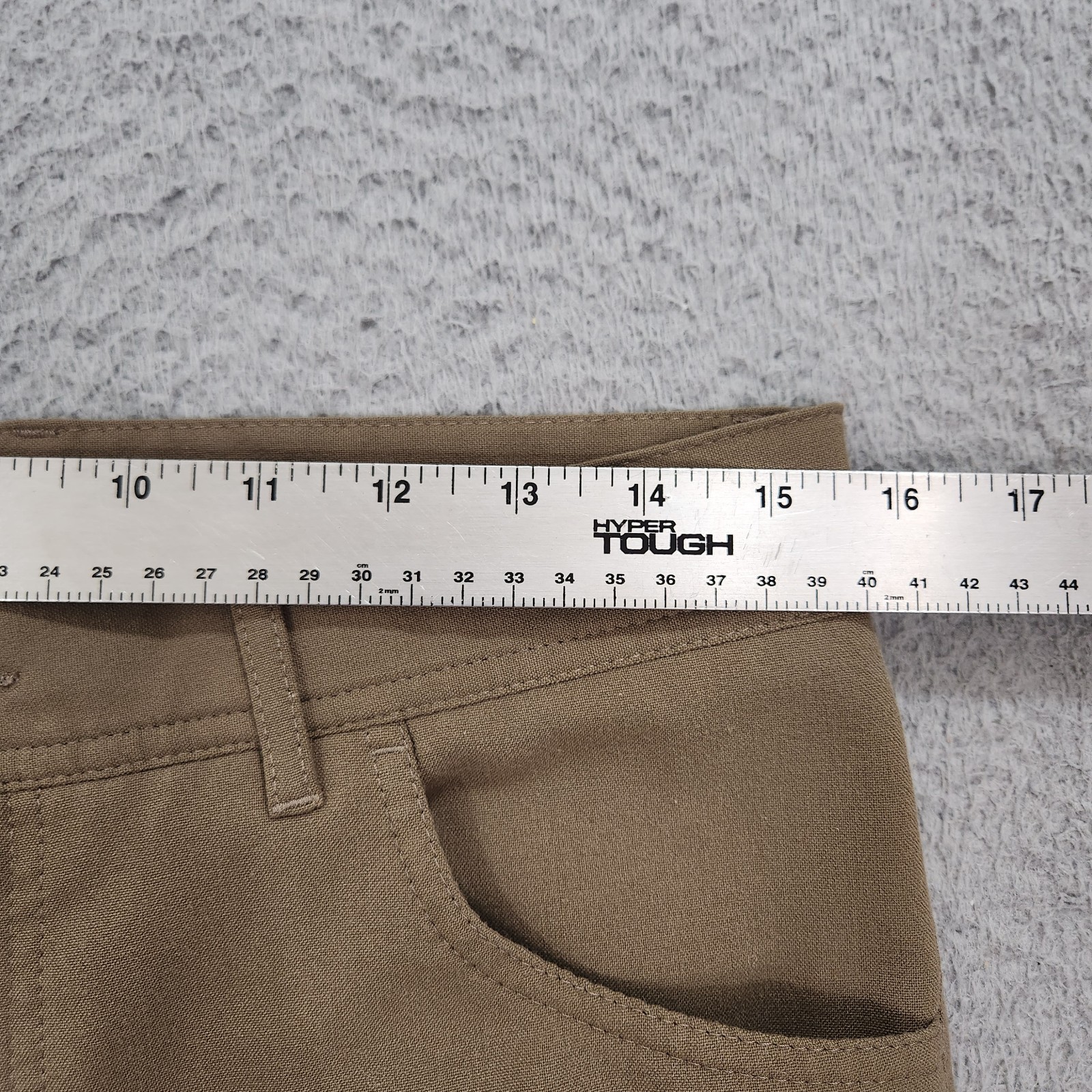 Alberto Pants Mens 30×32 (Fits 31×30) Brown Stone Chino Modern Fit Ceramica