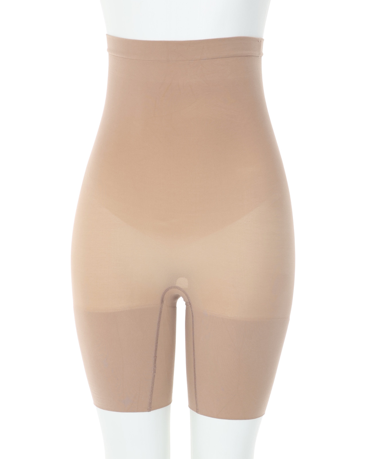 Spanx K5004 Cafe Au Lait Higher Power Tummy Control Higt Waist Shorts Size 1X