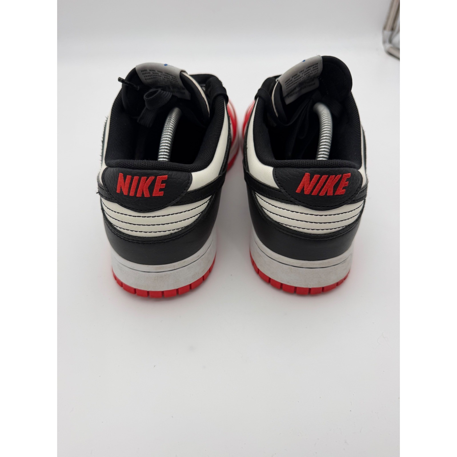 Nike Dunk Low EMB NBA 75th Anniversary Chicago DD3363-100 Mens Red Black White