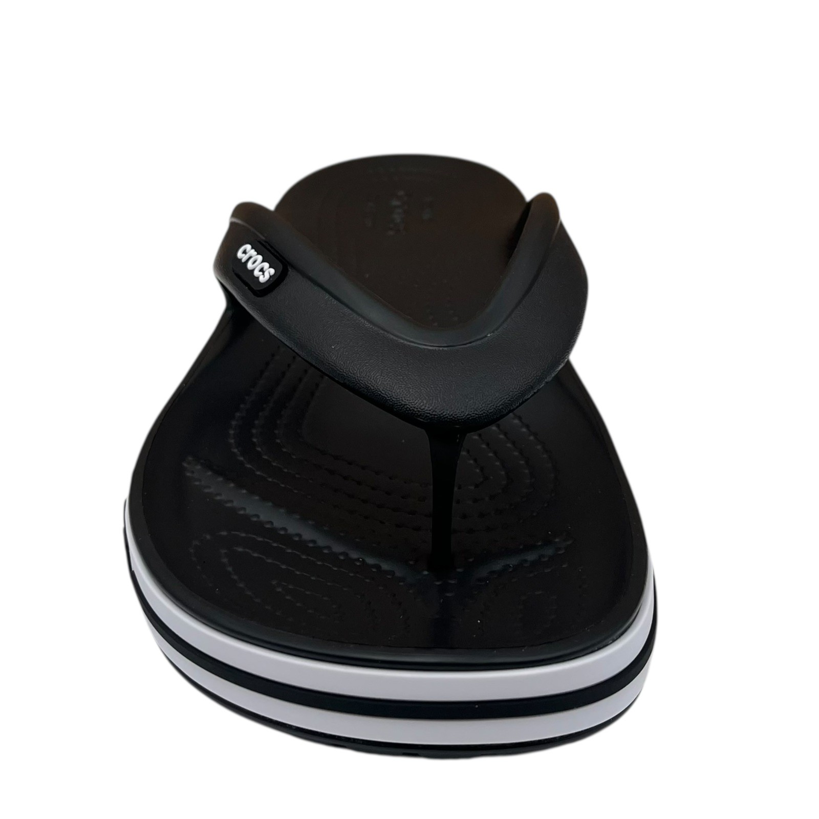 Crocs Bayaband Men’s Flip Flop Sandals Size 7 Black Water Friendly Lightweight