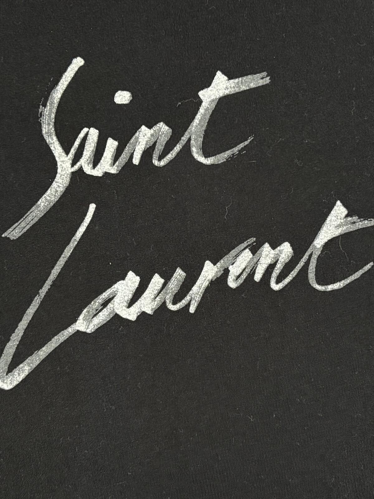 Saint Laurent Paris Logo Tee