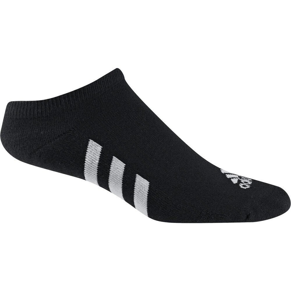 *6 PAIRS* Adidas Golf Men’s No Show Socks Black (6-PACK) – CY9110 – PICK SIZE