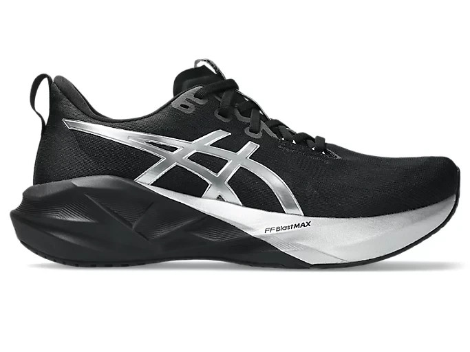 ASICS NOVABLAST 5 PLATINUM 1011C193 001 Platinum Black Running Shoes
