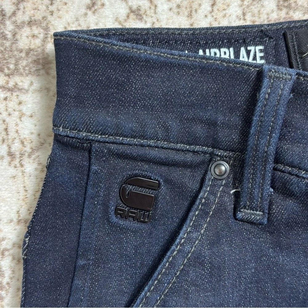 G-Star Raw Airblaze 3D Skinny 28×30 High Quality Workwear Dark Wash Sustainable