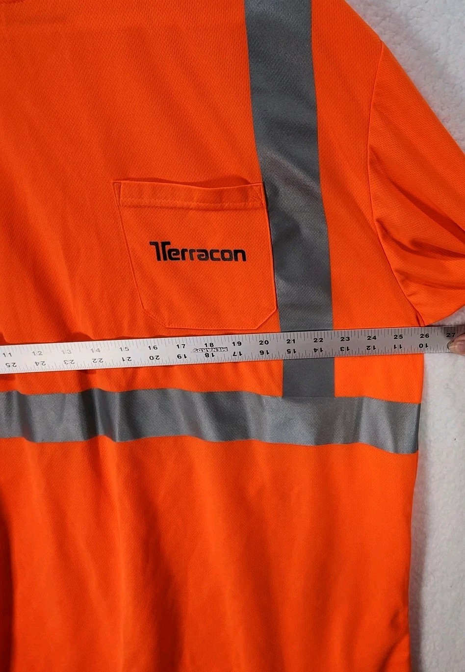 Ergodyne GloWear 8389 ANSI High Visibility Orange Reflective Short Sleeve