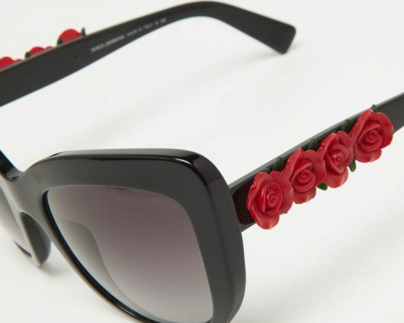 Dolce & Gabbana DG4252 Oversized Butterfly Black/Gray Gradient UV400 Rose