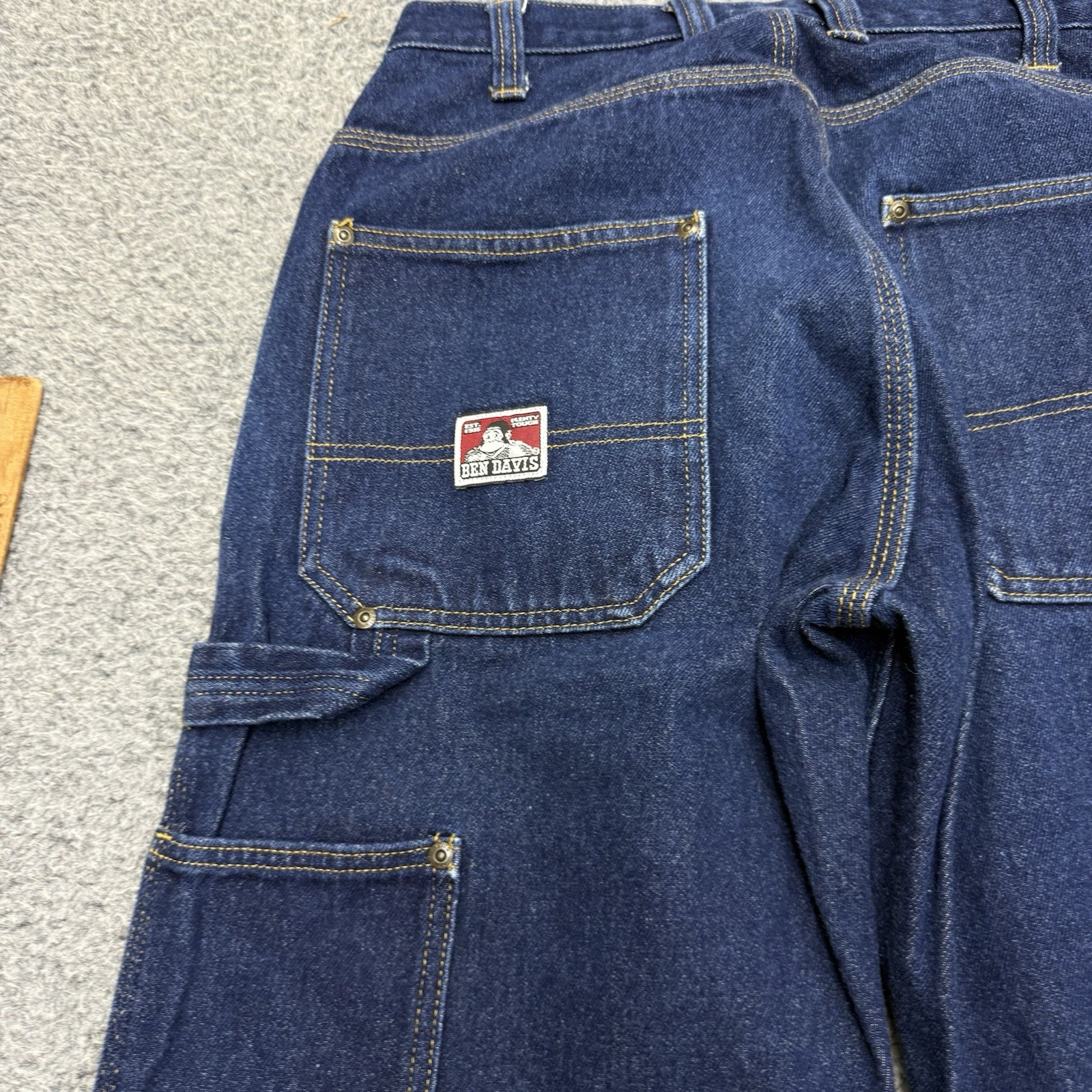 Ben Davis Men’s Carpenter Jeans Blue Work Pants