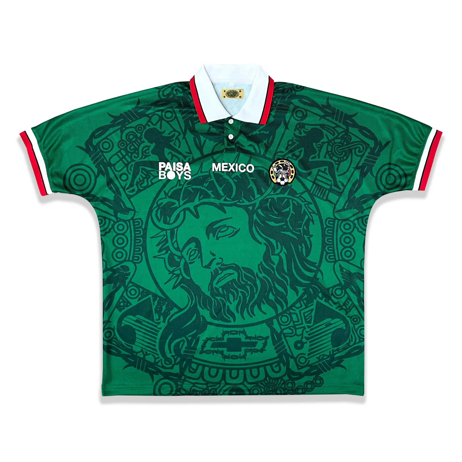 Paisa Boys – Mexico FIFA World Cup Seleccion Divina’ Jersey (Green) Size Medium